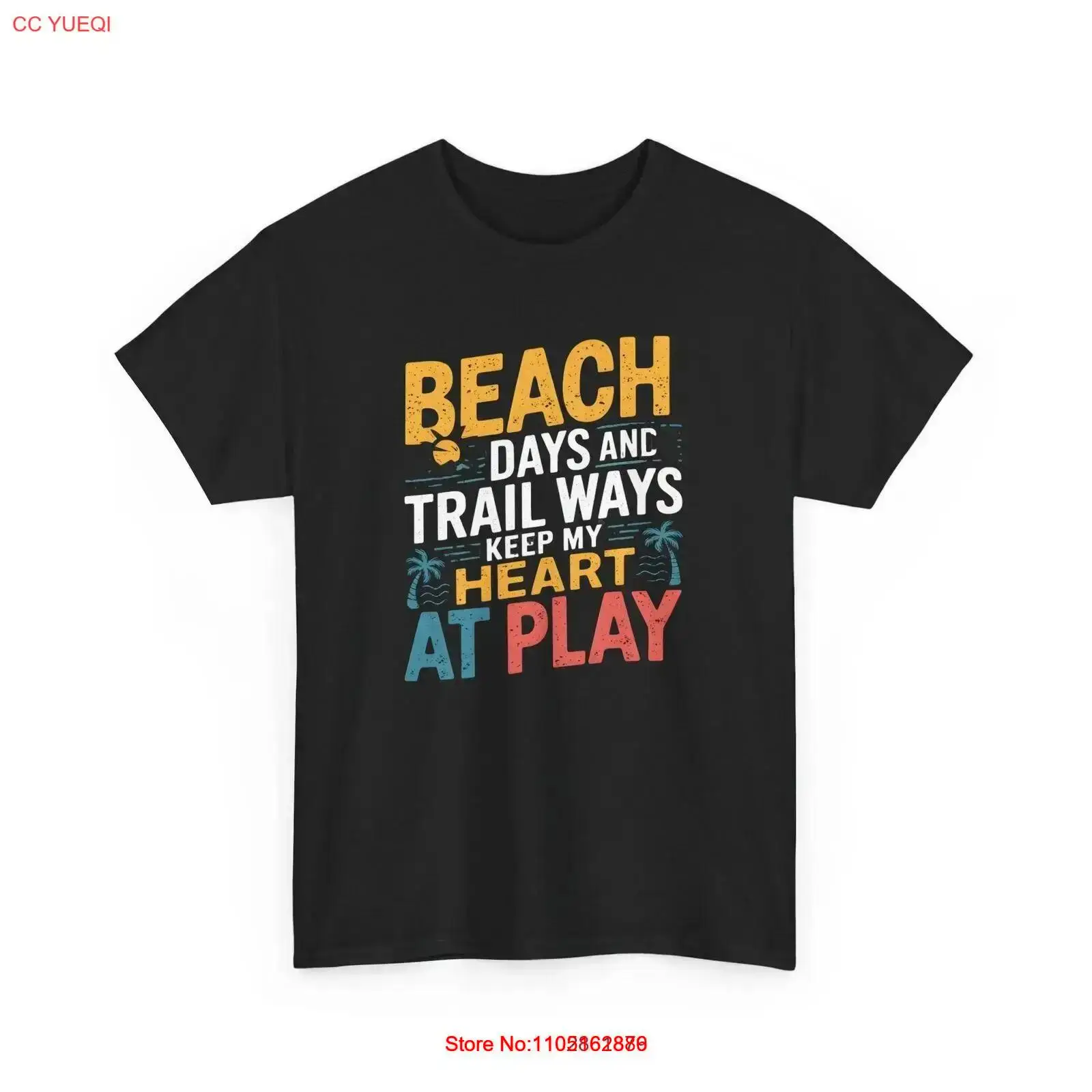 Outdoor Adventure Day - Футболка Beach Days Trail Ways на
