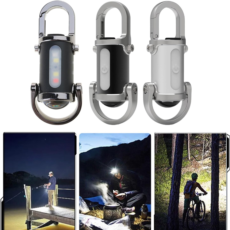 Outdoor Adventure Walks - Мини-фонарик-брелок для кемпинга, походов и экстренных