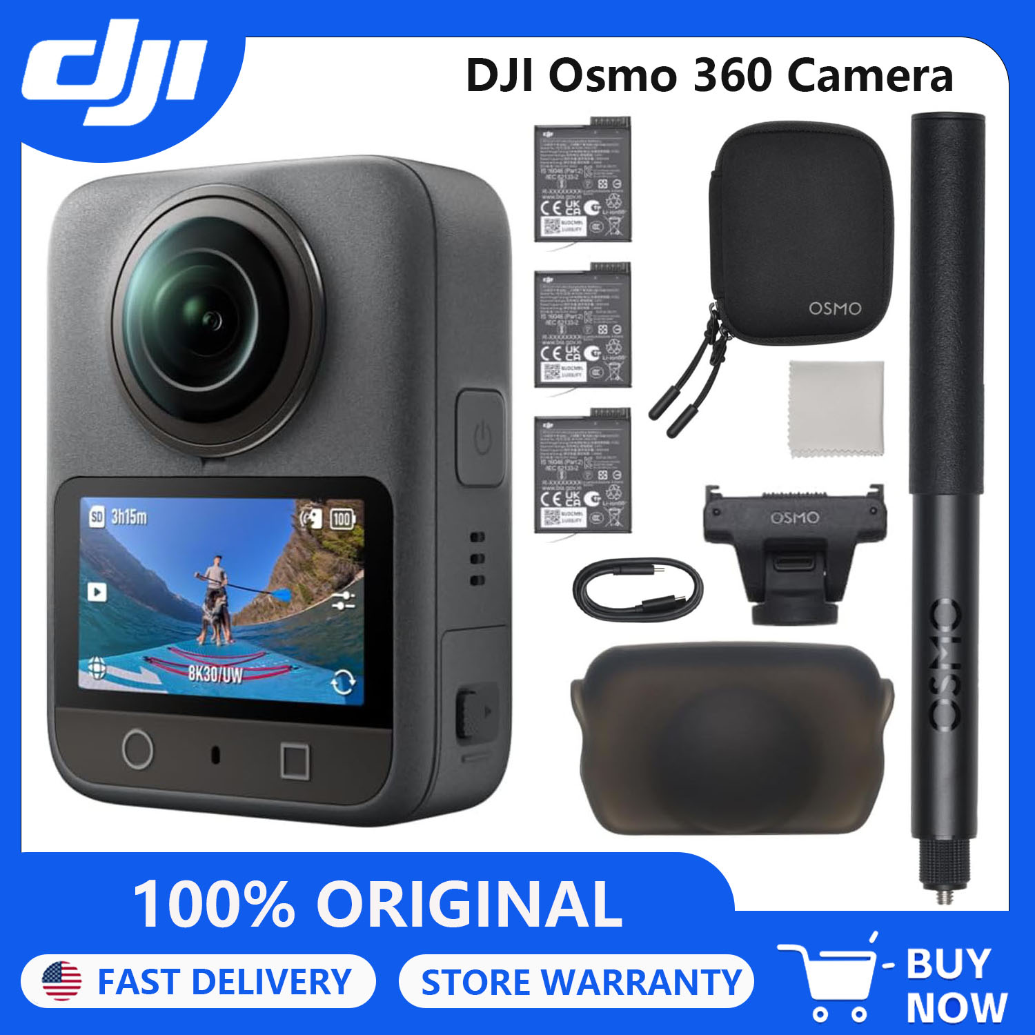 Outdoor Adventure Images - Камера DJI Osmo 360 Adventure Combo,