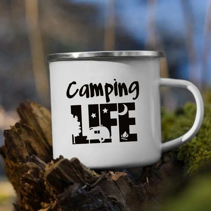 Outdoor Adventure Day - Happy Campers Чашка для костра Кофейные