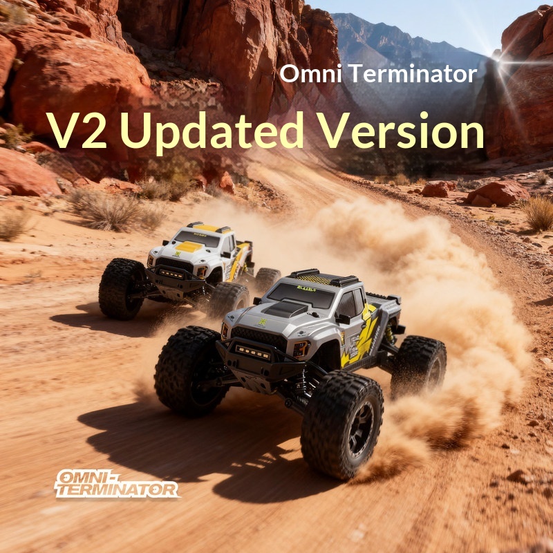 Outdoor Adventure Toys - Радиоуправляемый грузовик V2 Omni Terminator 4WD,