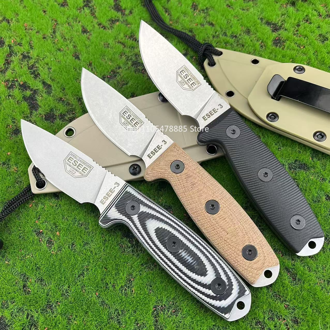 Практичный нож ESEE-3 для выжи – обзор и цена Survival Knife Full Tang