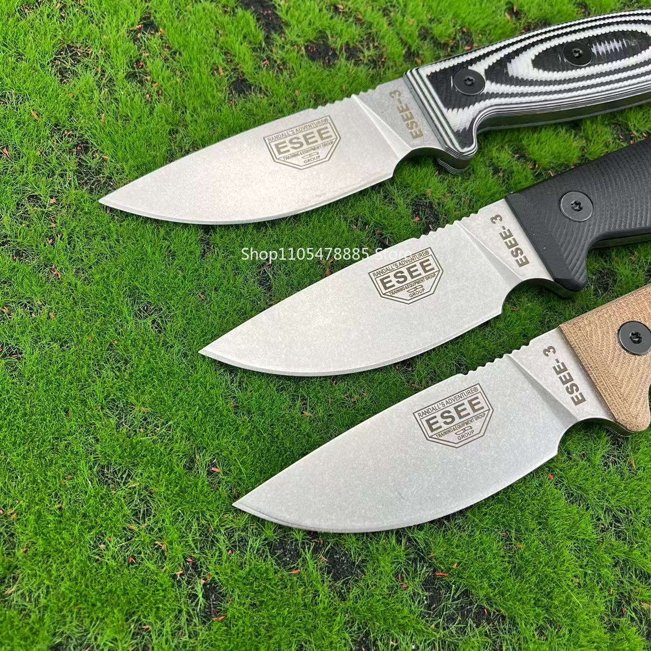 Практичный нож ESEE-3 для выжи – обзор и цена Survival Knife Full Tang