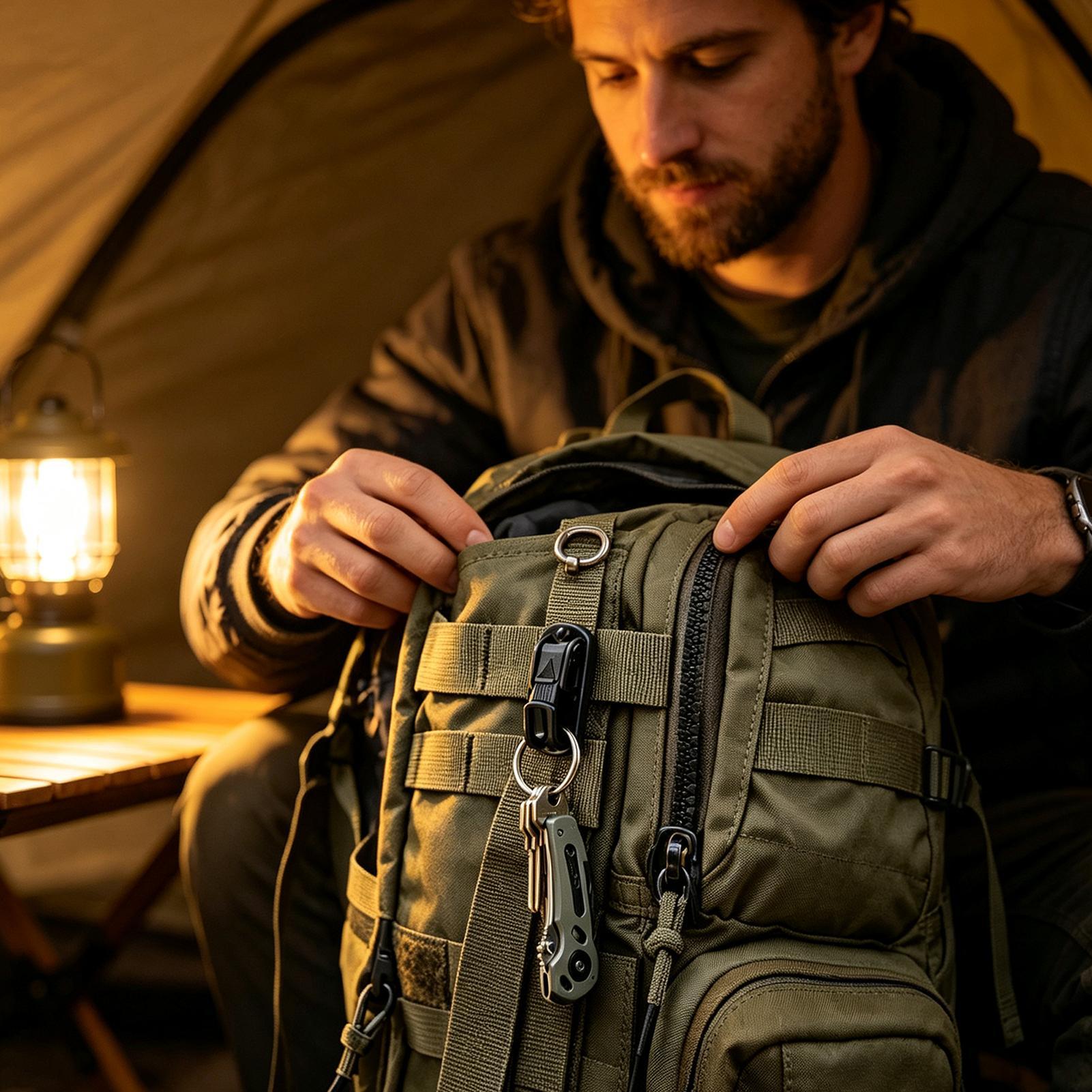 Карабин-держатель для ключей и – обзор и цена Outdoor Adventure Backpack