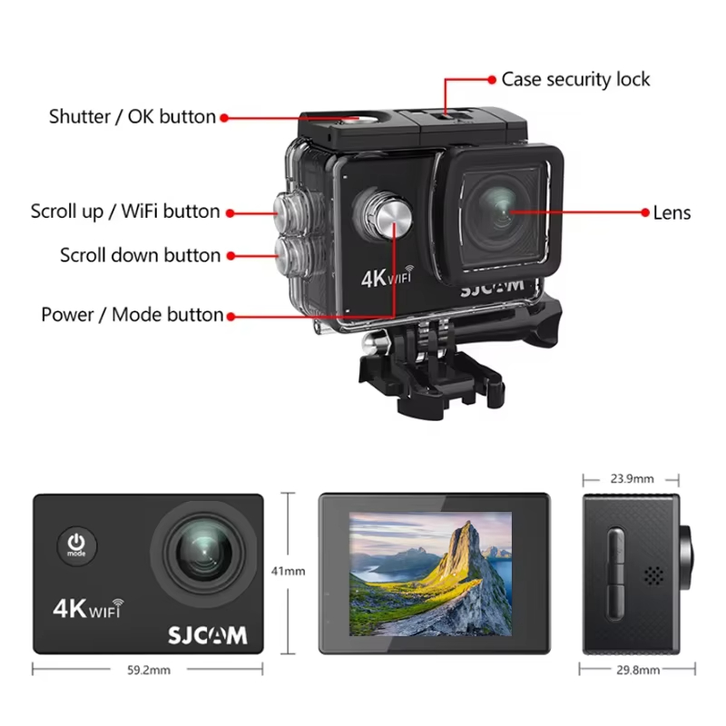 Экшн-камера SJCAM SJ4000 Air с – обзор и цена Outdoor Adventure Images