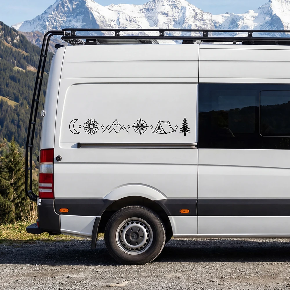 Наклейки для автомобилей с диз – обзор и цена Outdoor Adventure Vans