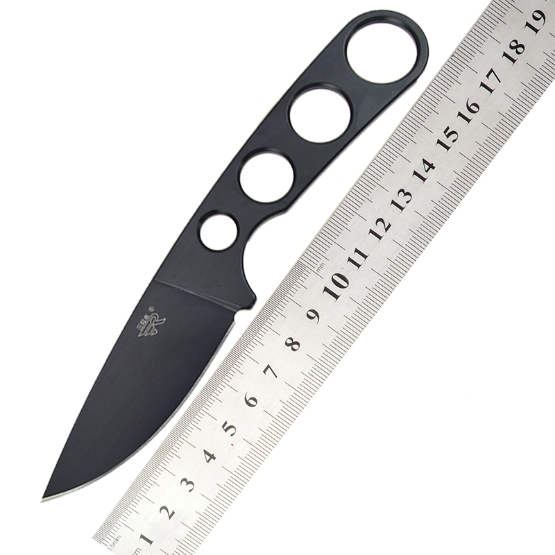 Нож шейный Sanrenmu 7130 с фик – обзор и цена Survival Knife Full Tang
