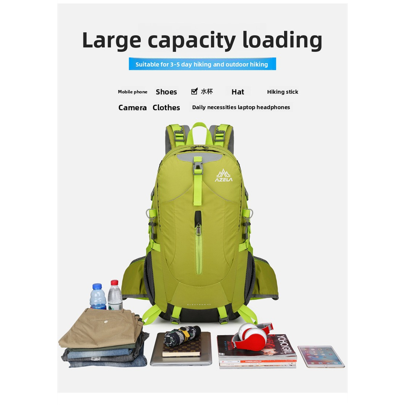 Рюкзак AZELA 36-55L для походо – обзор и цена Outdoor Adventure Backpack